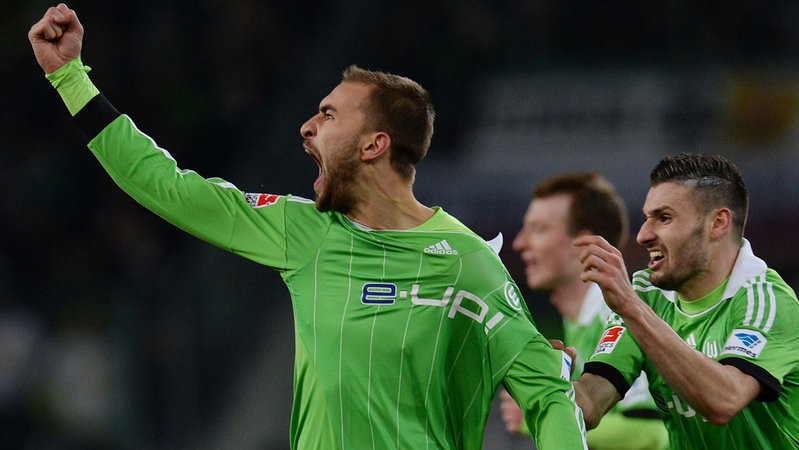 Bas Dost_Wolfsburg_radosť